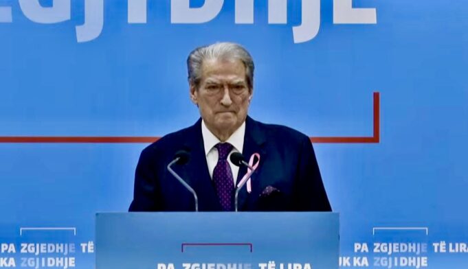 Berisha:Protesta per një qeveri teknike për zgjedhje të lira dhe të ndershme