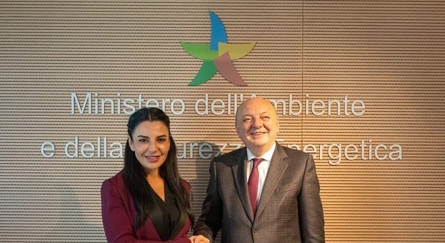 Balluku takon ministrin Fratin, fokusi te ndërtimi i linjës nënujore Shqipëri–Itali