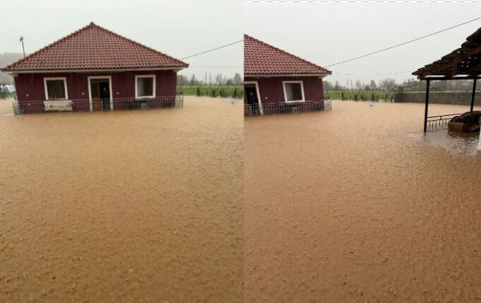 Përmbytje në Mat, evakuohet familja me 7 anëtarë.