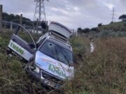 Makina përfundon në kanal,2 persona përfundojnë në spital