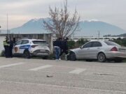 Aksident në në aksin Lushnjë-Berat, 3 makina përplasen me njëra-tjetrën