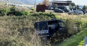 Aksident në kryqëzimin e Cakranit – Dëmtohen 4 persona, mes tyre 3 efektivë policie