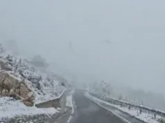 Nisin reshjet e borës në qarkun e Kukësit/ Temperaturat zbresin deri në –16°C