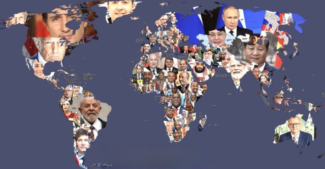 Publikohen profesionet e mëparshme të udhëheqësve të vendeve të mëdha