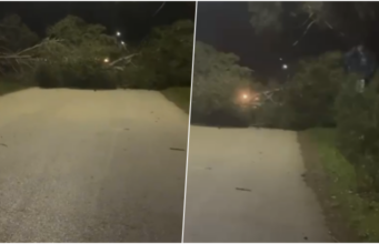 Era e fortë shkakton probleme në qarkullim në rrugën Vlorë–Zvërnec