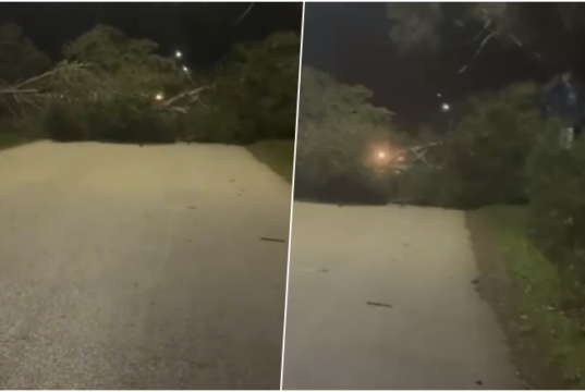 Era e fortë shkakton probleme në qarkullim në rrugën Vlorë–Zvërnec