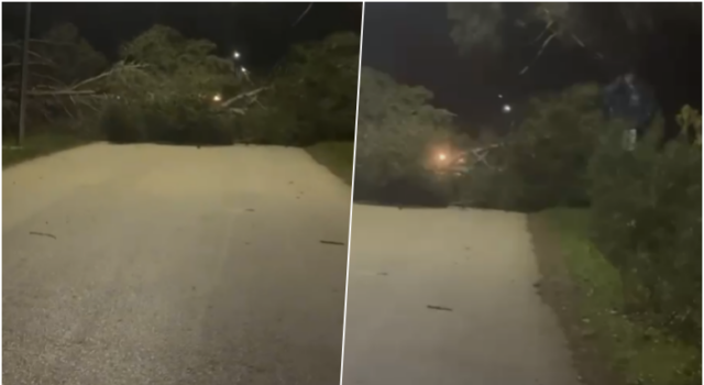 Era e fortë shkakton probleme në qarkullim në rrugën Vlorë–Zvërnec