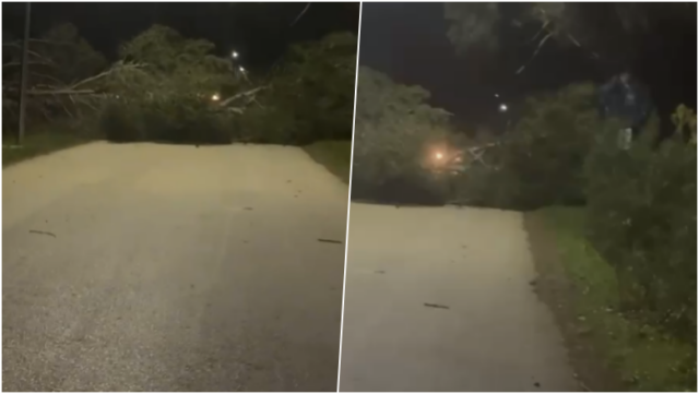 Era e fortë shkakton probleme në qarkullim në rrugën Vlorë–Zvërnec