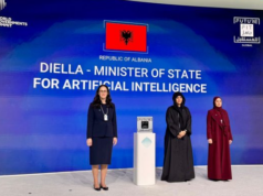 Ministrja shqiptare me AI ‘Diella’ vlerësohet me çmimin prestigjioz ndërkombëtar