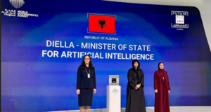 Ministrja shqiptare me AI ‘Diella’ vlerësohet me çmimin prestigjioz ndërkombëtar
