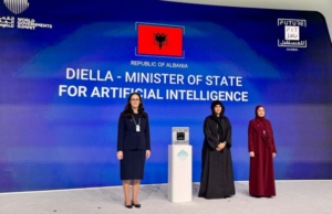 Ministrja shqiptare me AI ‘Diella’ vlerësohet me çmimin prestigjioz ndërkombëtar