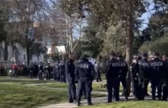 PD protestë para Kuvendit, 1500 efektivë policie në terren