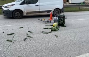 Aksident në bypass-in e Lushnjës, makina përplas 45-vjeçarin që lëvizte me biçikletë