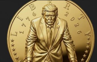 Miratohet dizajni i monedhës së artë me imazhin e Donald Trump, ngrihen pikëpyetje për ligjshmërinë