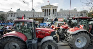 300 traktorë në rrugët e Vjenës, fermerët kërkojnë transparencë për origjinën e produkteve