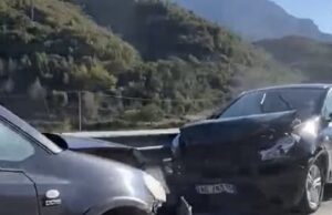 Aksident në rrugën e Lumit të Vlorës, disa të lënduar