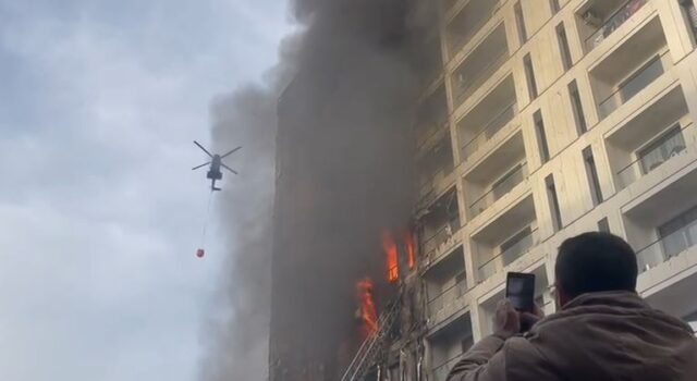 8 persona të lënduar nga zjarri, 7 me asfiksi në QSUT, një zjarrfikëse te Trauma