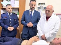 Lamallari dhe Hita vizitojne policët e plagosur: “S*lmet me mol*tov nuk janë protestë, por kr*m