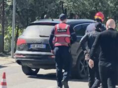 At*ntati në Lezhë/ Vr*ten me breshëri pl*mbash burrë e grua