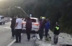 Aksident i rëndë në hyrje të tunelit të Llogarasë