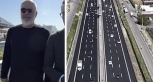 Rama inspekton zgjerimin e autostradës Tiranë-Durrës: Hapen dy korsitë e reja deri te mbikalimi i Rinasit