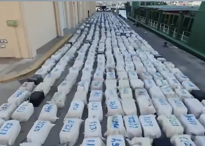 Kapet sasia rekord e kok*in*s në Europë, sekuestrohen 30 tonë dr*gë me vlerë 812 milionë euro