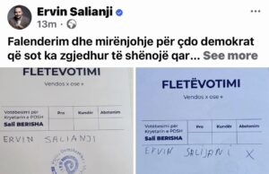 Ervin Salianji: PD nuk është pronë personale, demokratët po refuzojnë farsën