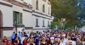 Protestë para Ministrisë së Brendshme për ngjarjet në Zvërnec