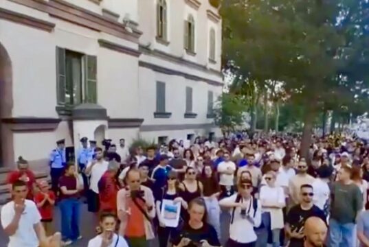 Protestë para Ministrisë së Brendshme për ngjarjet në Zvërnec