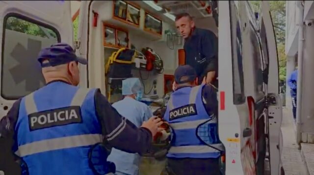 Video / T*nsione gjatë transportimit të autorit të vr*sjes se efektivit