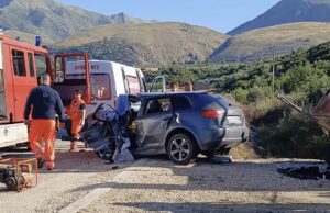 Aksidenti në Delvinë, humb jetën 20-vjeçari nga Lazarati, 3 të plagosur nga Fieri