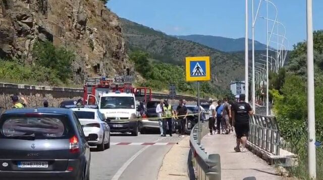 Aksidenti në aksin rrugor Pogradec-Lin, humb jetën një grua
