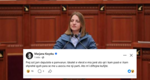 Neo Malësorja” braktis PS-në: Prej sot jam deputete e pavarur!