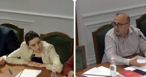 Përplasje me batuta në Komision, Korreshi debat me Zegjine Çaushin