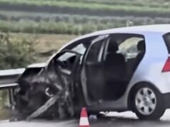 Kamioni përplas autoveturën në Bishqem, shoferi në spital