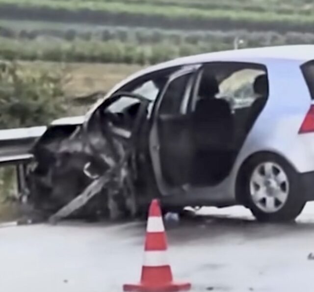Kamioni përplas autoveturën në Bishqem, shoferi në spital