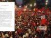 Protestuesit i drejtohen ambasadorëve perëndimorë, 5 kërkesa ndaj qeverisë shqiptare