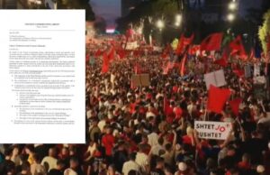 Protestuesit i drejtohen ambasadorëve perëndimorë, 5 kërkesa ndaj qeverisë shqiptare