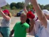 Protestë me 15 pjesëmarres në Triport, kundër TEC-eve lundruese