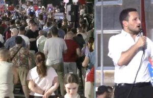 Zv.presidenti i PE në protestën në Tiranë:“Politikanët bien kur njerëzit ngrihen”