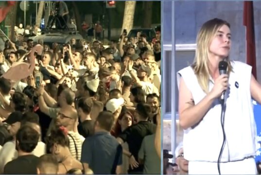 Eurodeputetja Anna Strolenberg nga protesta në Tiranë: “Edi Rama duhet të dëgjojë shqiptarët”