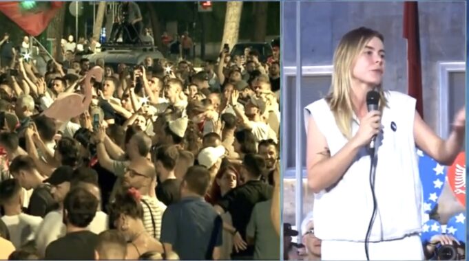 Eurodeputetja Anna Strolenberg nga protesta në Tiranë: “Edi Rama duhet të dëgjojë shqiptarët”