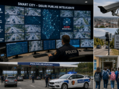 Shqipëria nis zbatimin e “Smart City”, inteligjenca artificiale monitoron sigurinë në 24 qytete dhe 28 pika kufitare