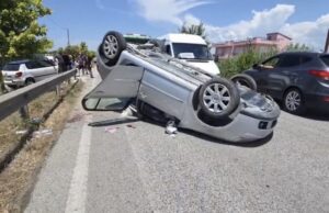 Makina përmbyset pas përplasjes në aksin Lushnjë–Berat, 6 të pl*gosur