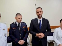Përplasjet mes policisë dhe protestuesve/ Lamallari dhe Hita viziton në spital efektivët e lënduar