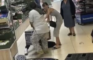Vala e të nxehtit shkakton kaos në Francë, thyhet hyrja e supermarketit per te blere kondicionerë