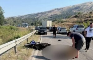 Motori perplaset me maunen ne Gjirokaster-Tepelene, pl*goset drejtuesi motorit