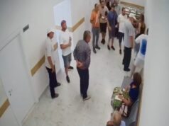 Momenti kur 18-vjeçari pl*gos 32-vjeçarin brenda poliklinikës në Shkodër, arrestohen autori, babai i tij dhe vëllai i të plag*surit me a*më