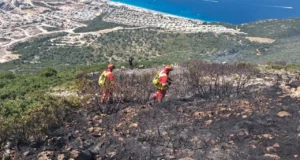 Shuhet plotësisht zjarri mbi tunelin e Llogarasë, zona mbetet nën monitorim