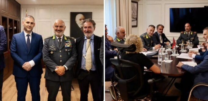 Policia e Shtetit dhe Guardia di Finanza forcojnë bashkëpunimin ne luften kunder dr*ges